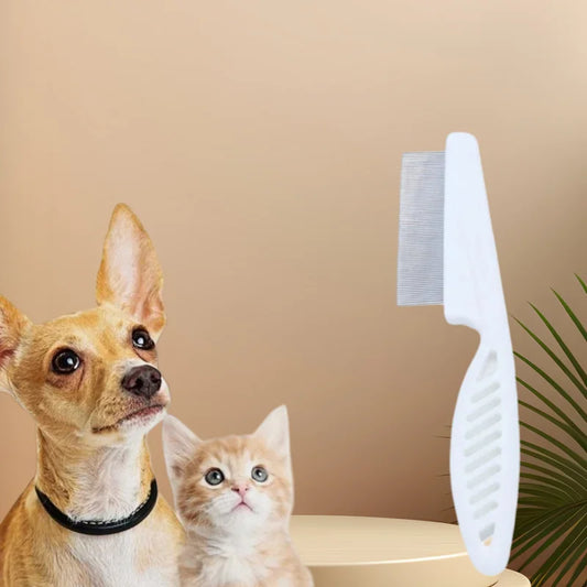 Fine-Tooth Stainless Steel Flea Comb for - MyPetDollar.com