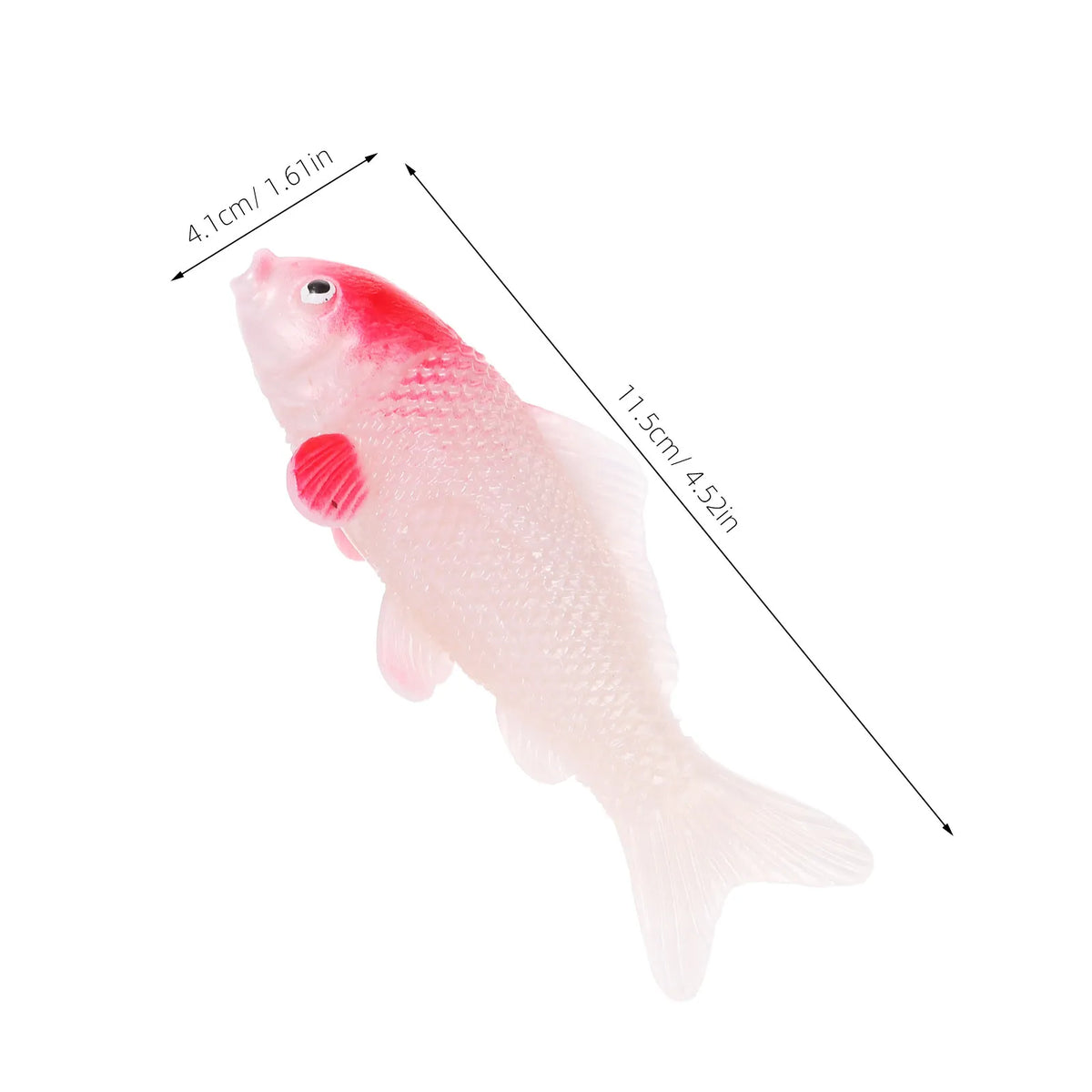 Lifelike Floating Koi Fish Decor Artificial Goldfish – 2 Colors