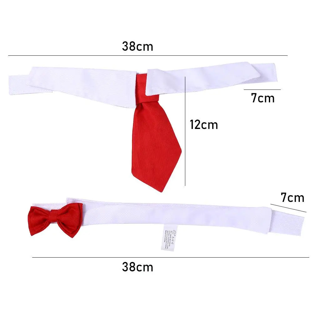 Adjustable Pet Bow Tie Collar - Cute Dog Cat - MyPetDollar.com