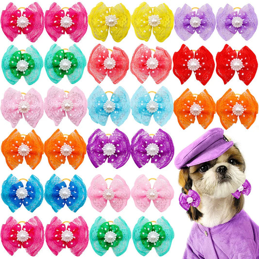 100pcs Bulk Pet Dog Hair Accessories Dog - MyPetDollar.com