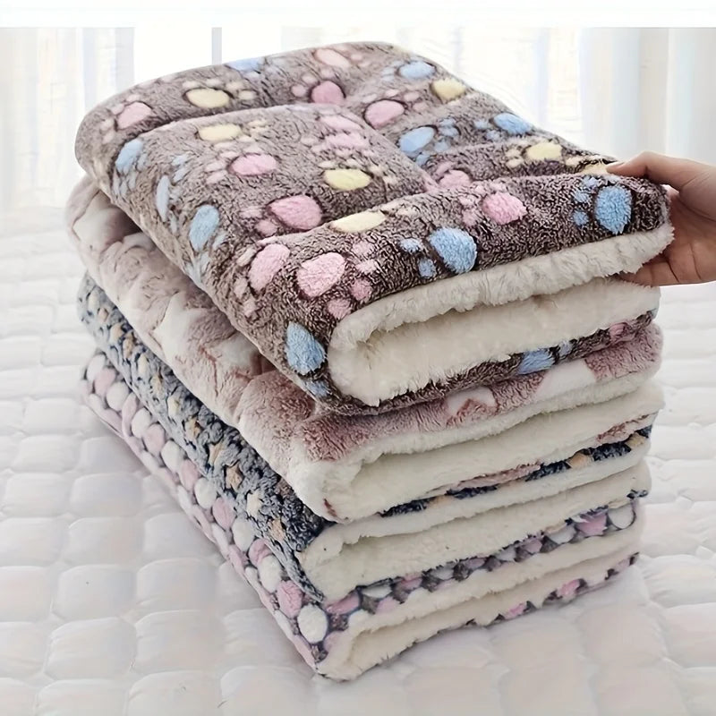 Thick Soft Flannel Pet Blanket Warm Fleece - MyPetDollar.com