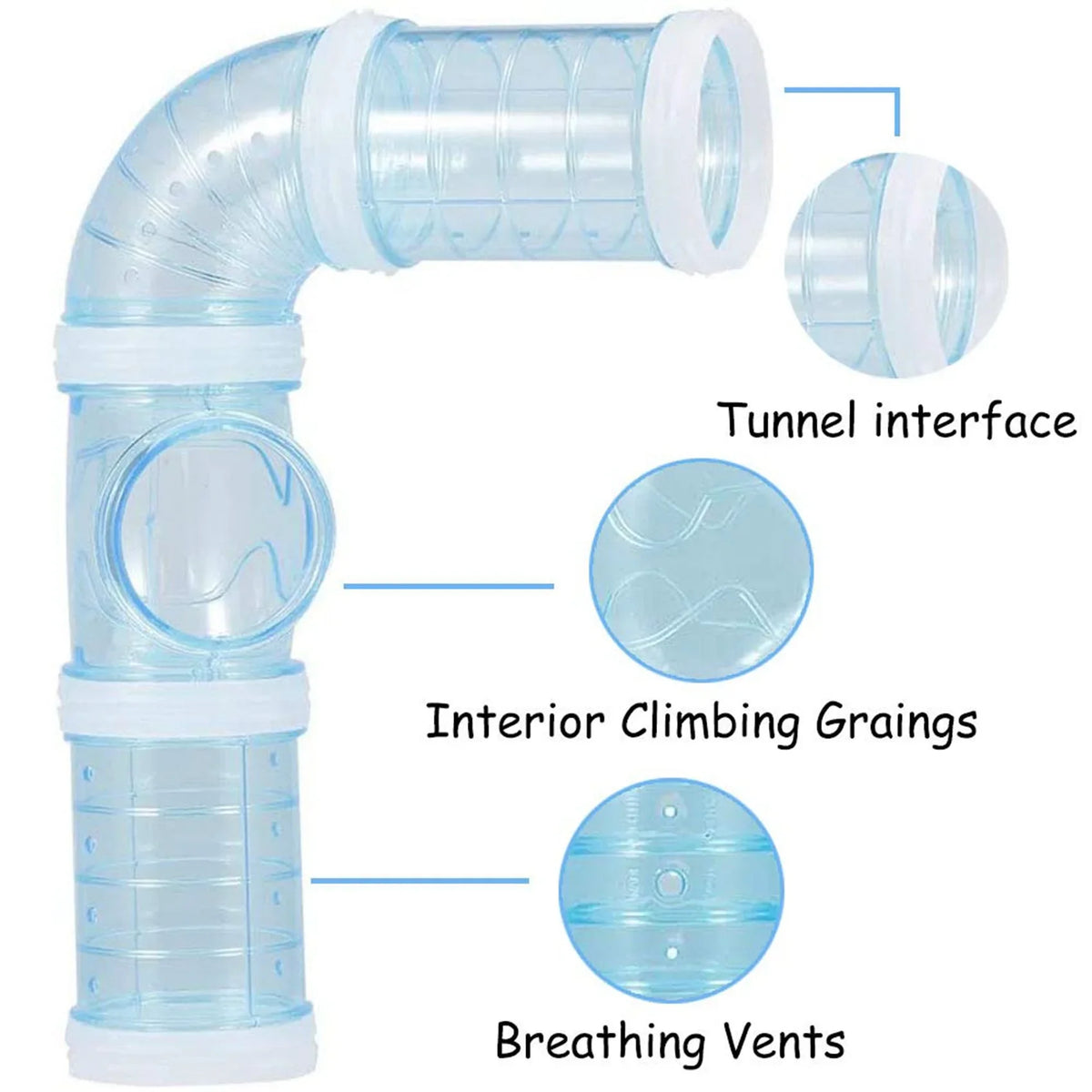 KYCOR-2 Set Hamster Tubes, Adventure - MyPetDollar.com