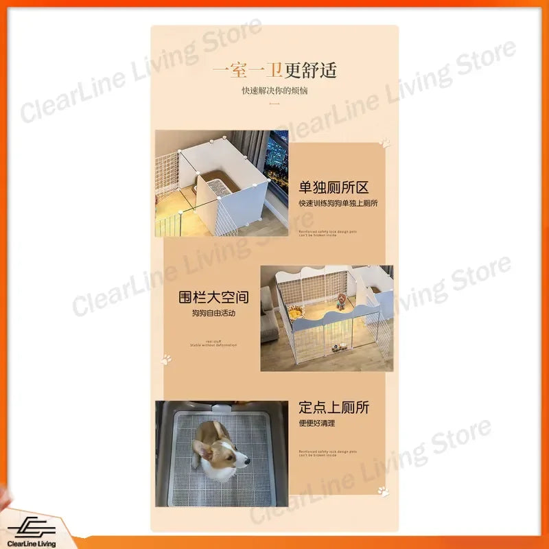 Pet Fence Dog Fence Indoor Kennel with - MyPetDollar.com