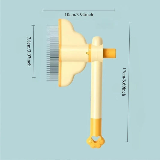 Rotating Pet Comb Self Cleaning Slicker - MyPetDollar.com