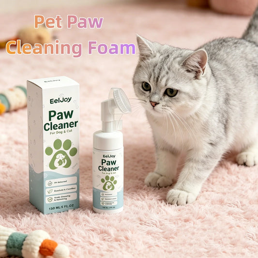 150ml Waterless Paw Cleaner Foam With Brush - MyPetDollar.com