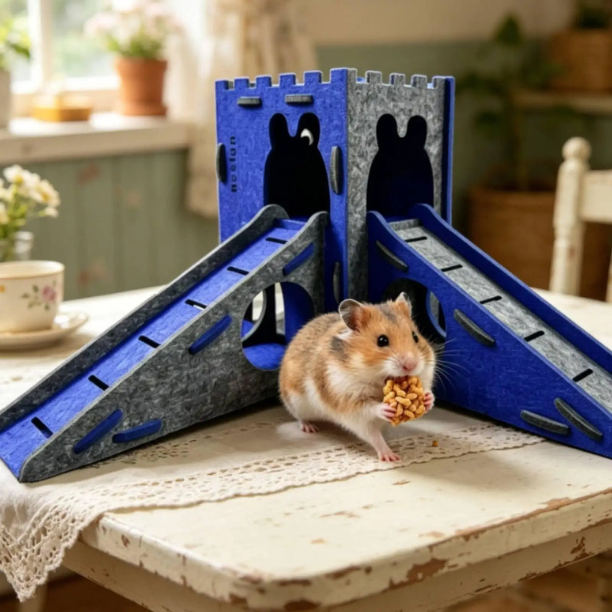 Easy Assembly Felt Small Creature Hideout - MyPetDollar.com