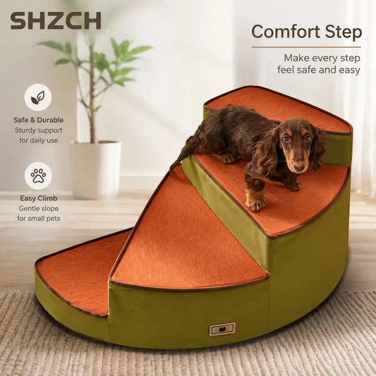 Removable Washable Pet Stairs, Spiral Dog - MyPetDollar.com