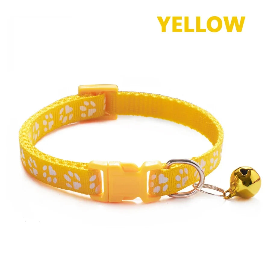 Adjustable Footprint Pet Collar Cute Soft - MyPetDollar.com