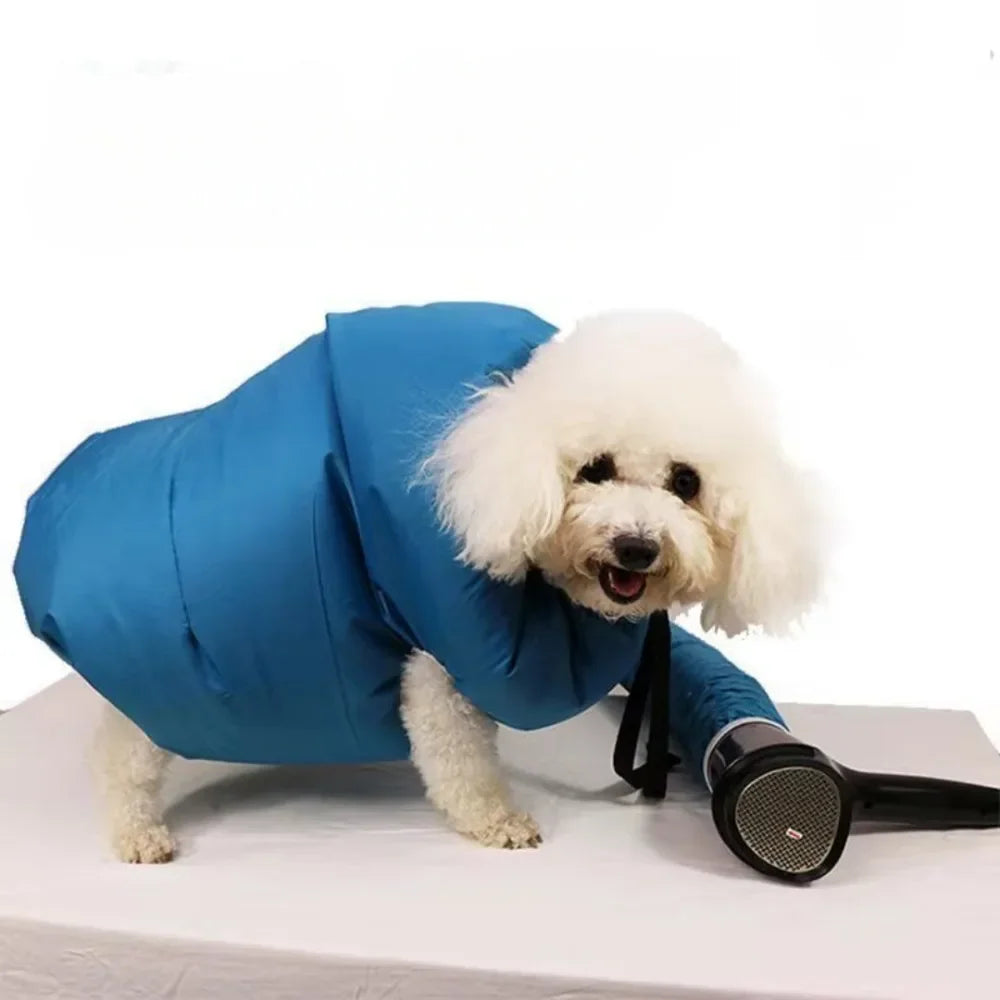 Foldable Pet Drying Bag Folding Dog Hair - MyPetDollar.com