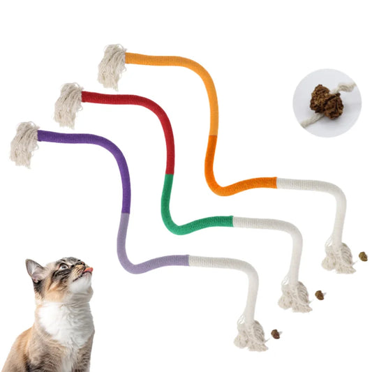 Cotton Cat Chew Toy for Teeth Cleaning - MyPetDollar.com