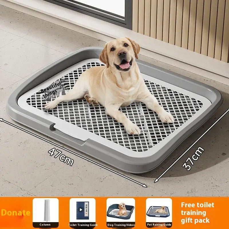 Dog Potty Training Toilet, Plastic Pee Pad