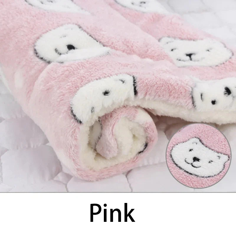 Flannel Pet Sleeping Mat Dog Bed Cat Litter - MyPetDollar.com
