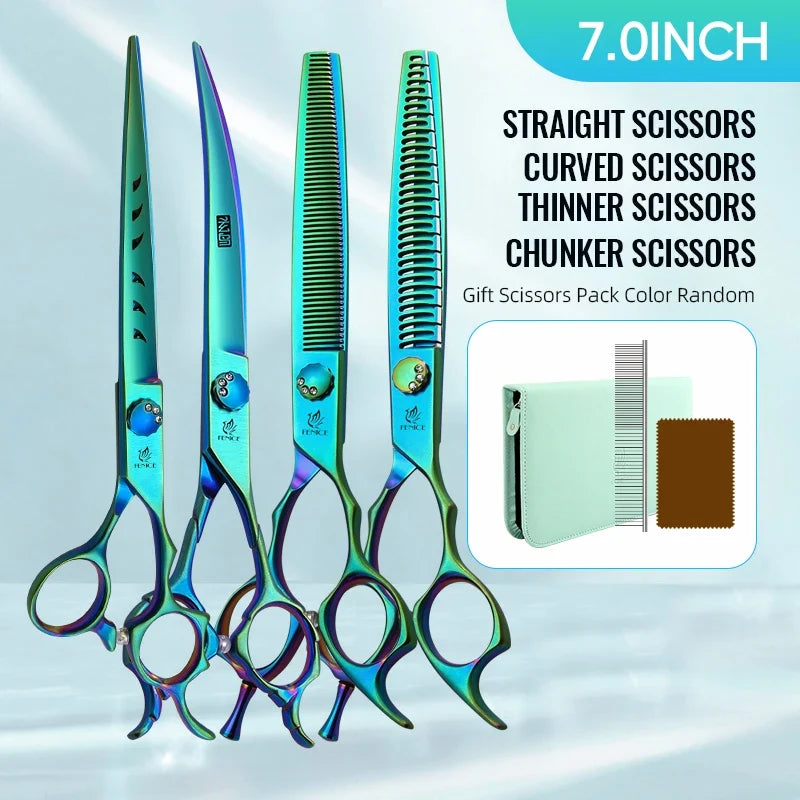 Fenice Jp440c 7 7.5 Inch Professional Dogs Grooming Scissors – 10 Colors