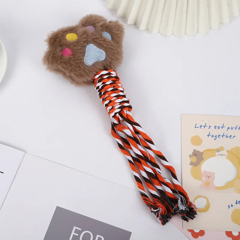 Dog Rope Plaything Bite Resistant Grinding Animal Interactive