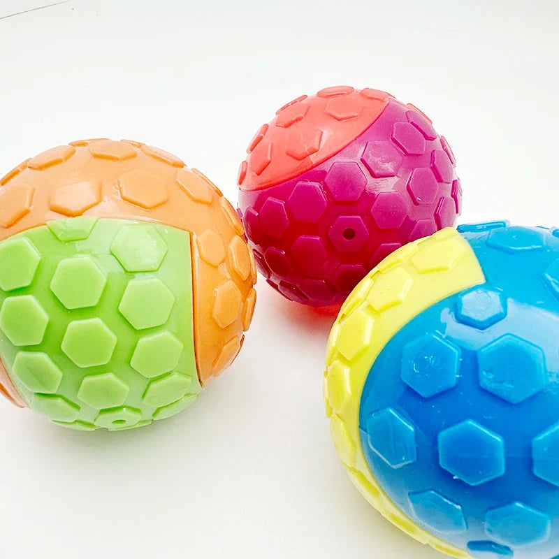 Dog Interactive Educational Sound Rubber Toy - MyPetDollar.com