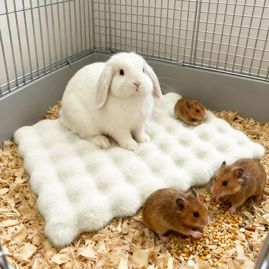 1PC Warm Winter Autumn Rabbit Mat Soft - MyPetDollar.com