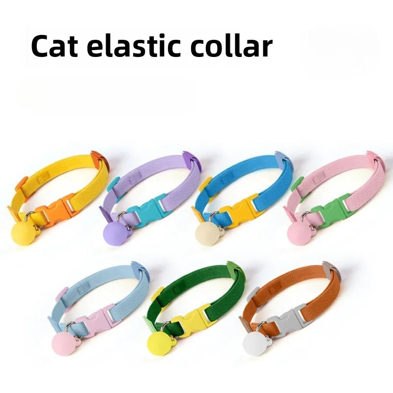 7 Colors High Elasticity Cats Bells Collars - MyPetDollar.com