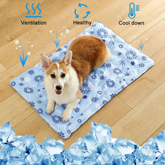 Dog Cooling Mat Summer Pet Self Cooling Pad - MyPetDollar.com