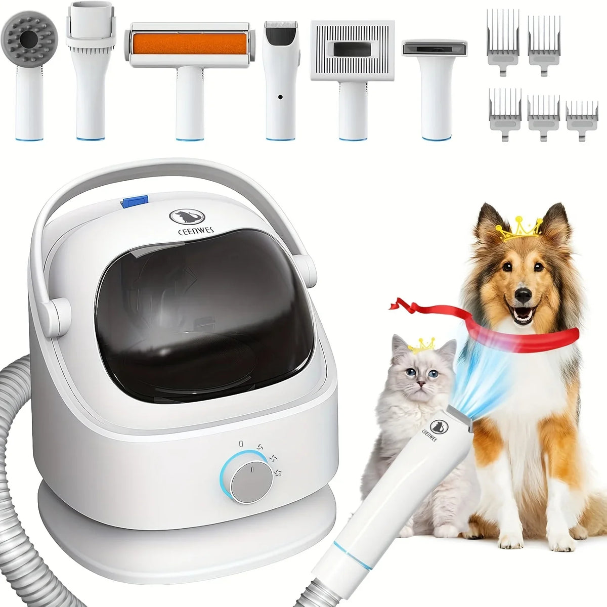 Stlfpet Grooming Vacuum Cleaner Pet Kit – Dog Supplies