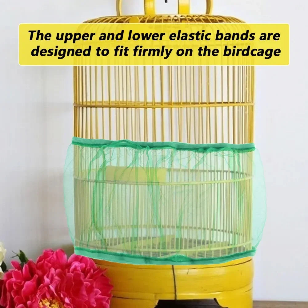 Nylon Mesh Bird Cage Cover Shell Skirt Net - MyPetDollar.com