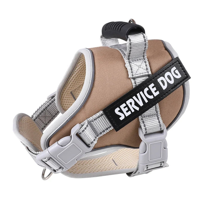 Personalized Name Dog Harness Service Dog - MyPetDollar.com