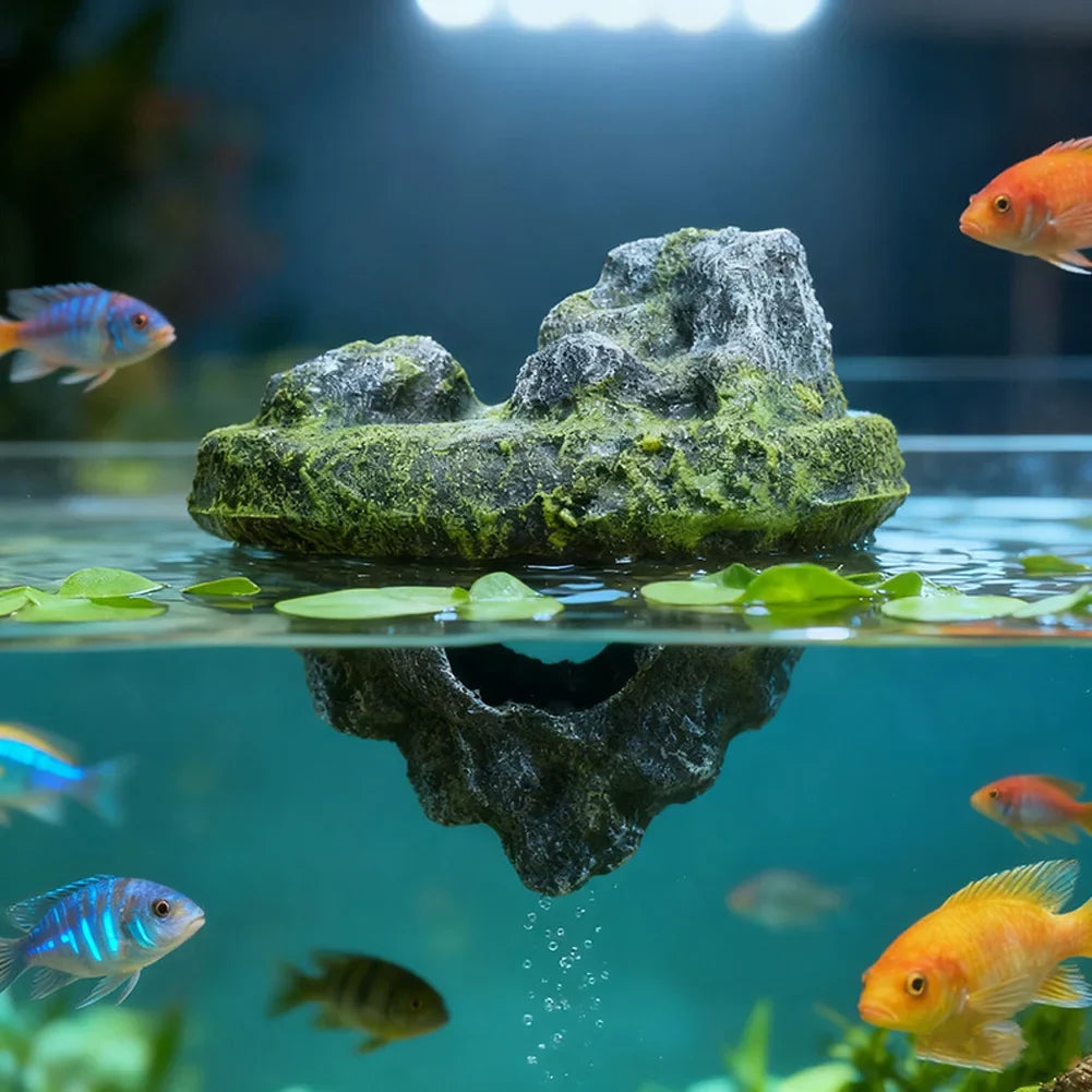 Mini Floating Island Ornament Fishing Man - MyPetDollar.com