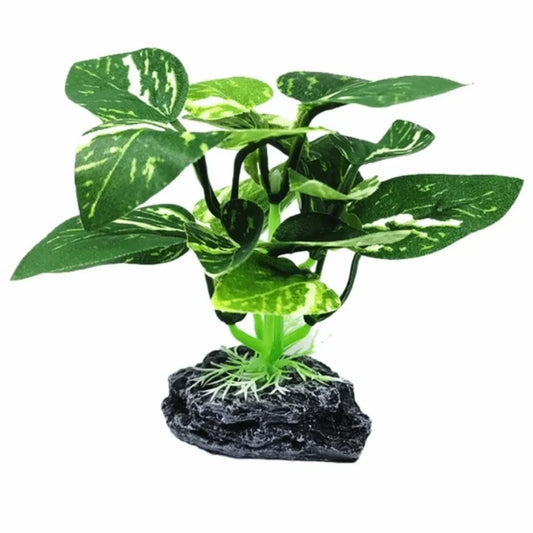 Plastic Material Aquarium Plants Realistic - MyPetDollar.com
