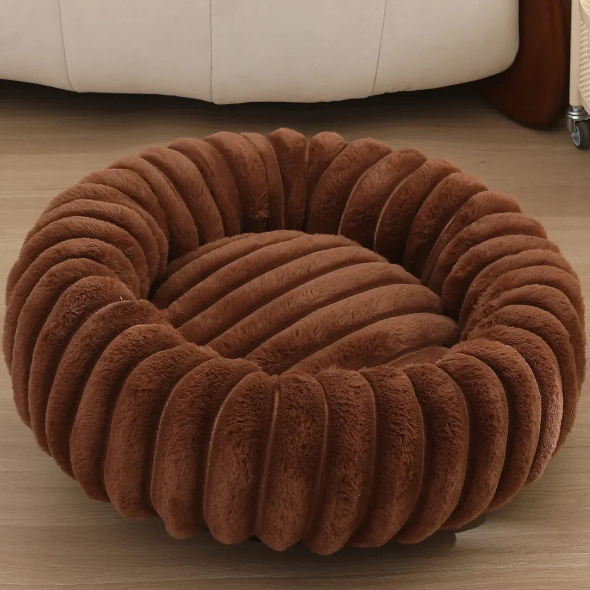 Round Bed for Dog Bed Mats Super Soft Cat - MyPetDollar.com