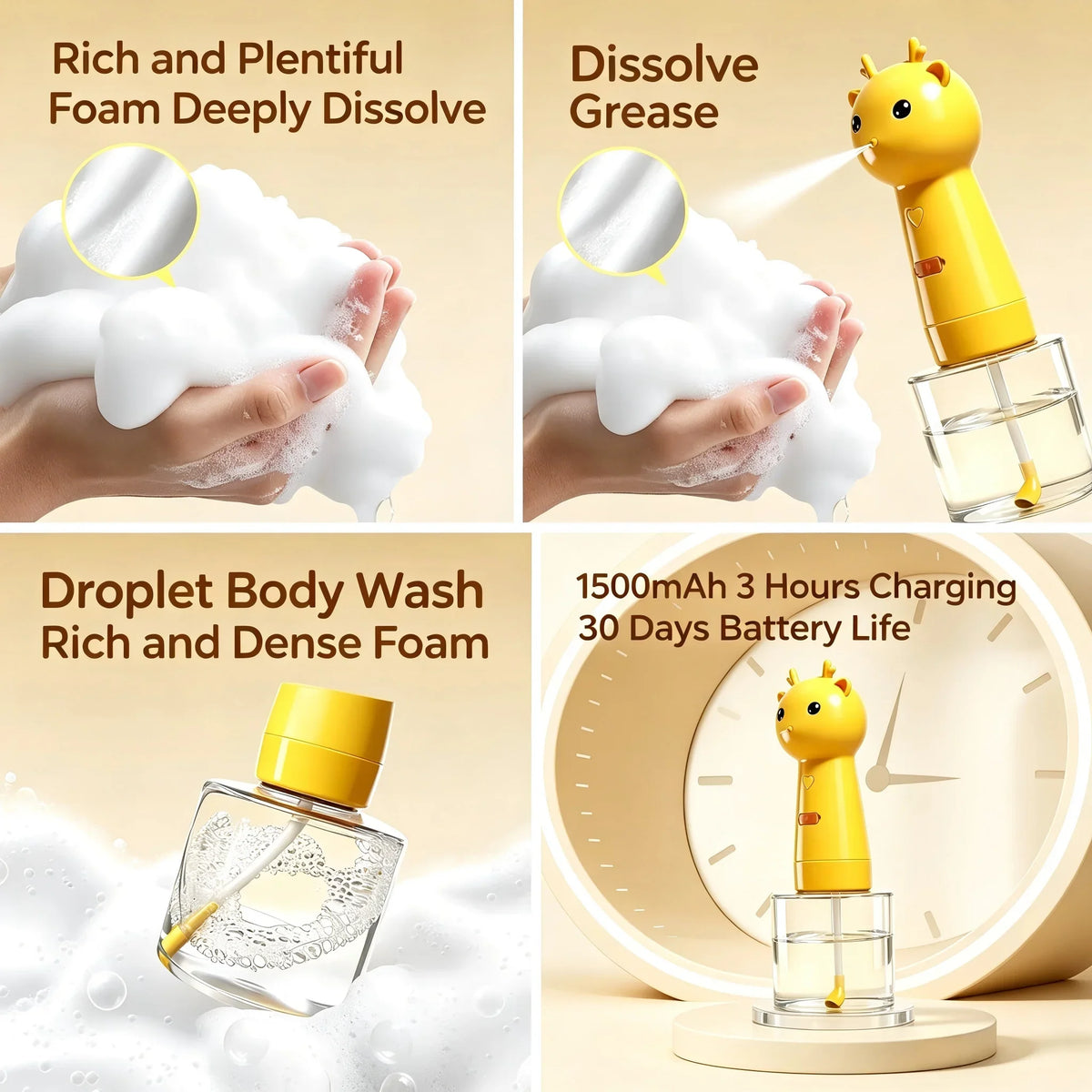 Pet Automatic Foam Dispenser 1:6 Dilution - MyPetDollar.com