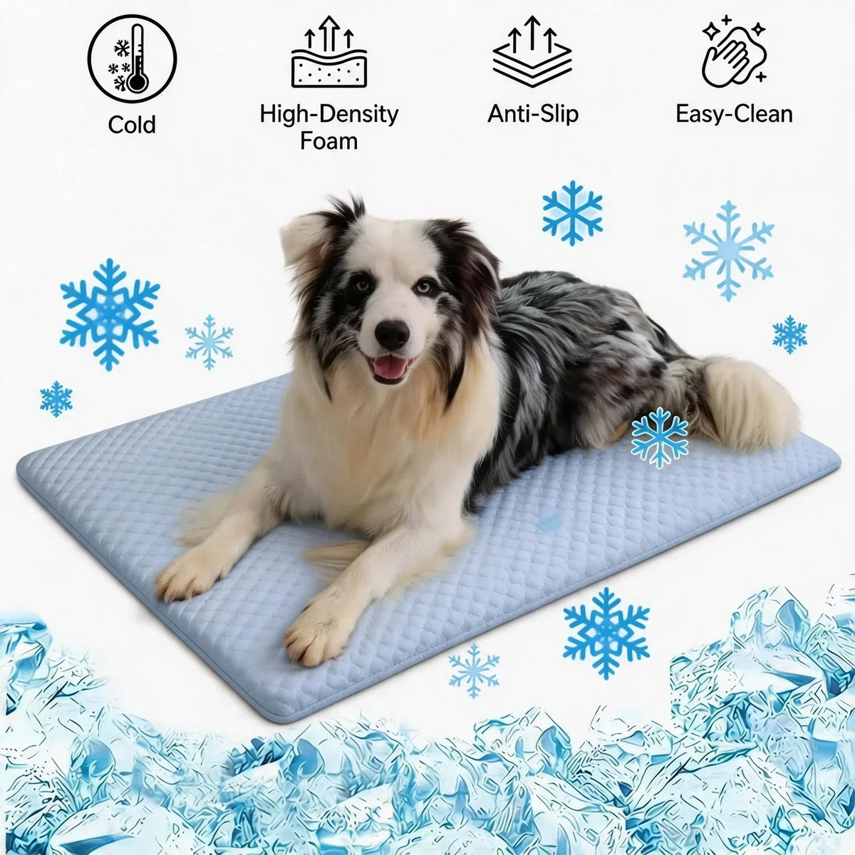 Cooling Pet Mat Thick Ice Silk Summer Dog - MyPetDollar.com
