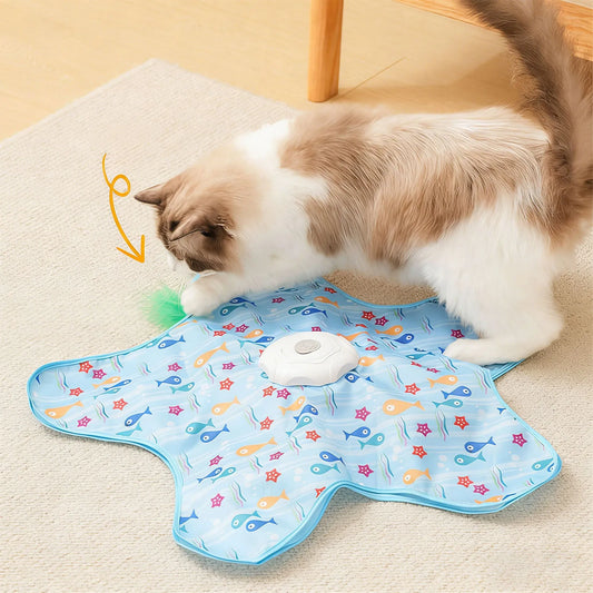 Hide and Seek Cat Interactive Touch Activated Moving