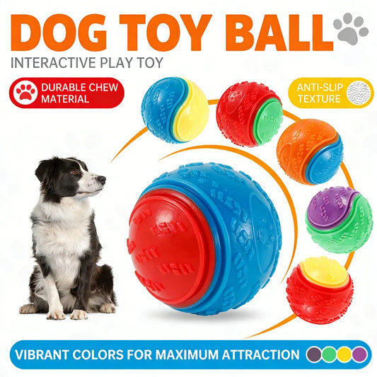 6Pcs Squeaky Balls Toys Dogs Interactive - MyPetDollar.com