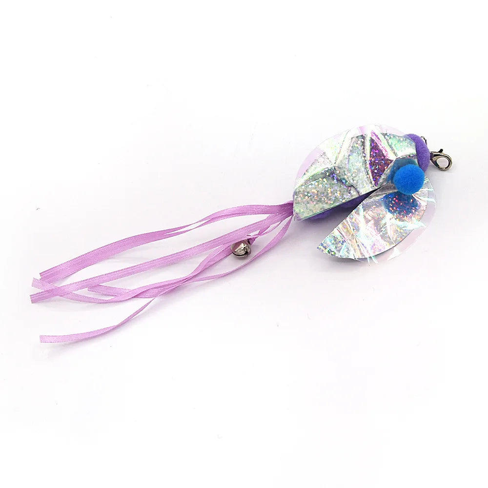 Cat Feather Toy Accessories False Mouse Worm - MyPetDollar.com