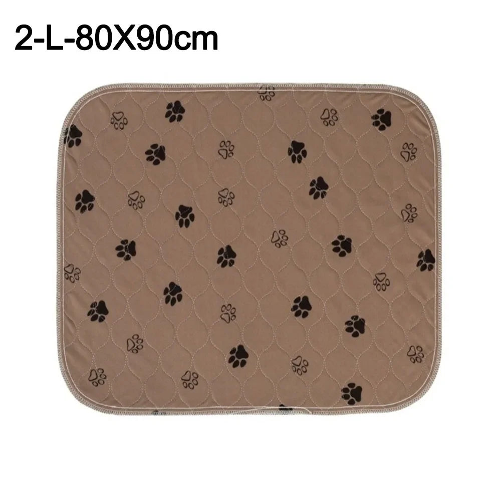 Portable Waterproof Puppy Pee Pad Fast Absorbing Washable Pet – Dog Beds & Mats