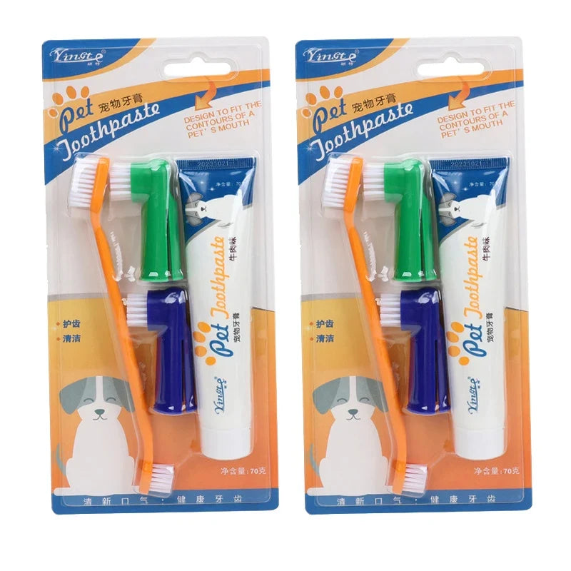 Universal Toothpaste Toothbrush Set Dog Gum - MyPetDollar.com