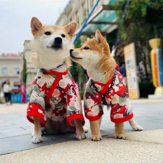 Spring Summer Clothes for Cat Dog Japanese - MyPetDollar.com
