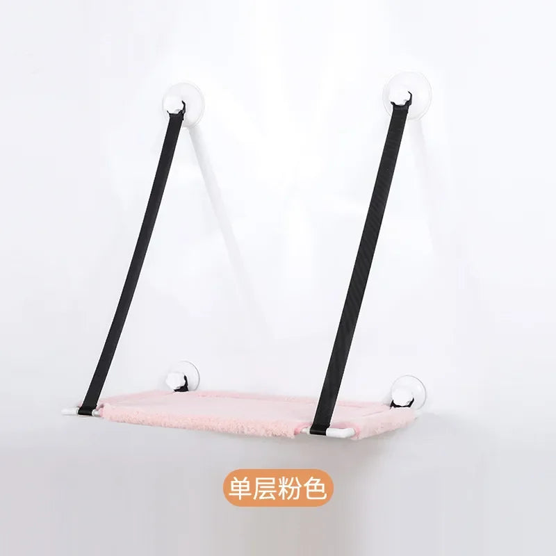 Premium Cat Hammock Wall Mounted Suction Cup - MyPetDollar.com