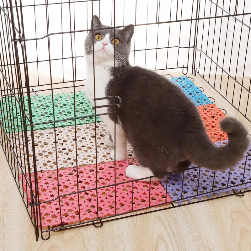 10pcs Rabbit Cage Mats Feet Pad Plastic Cage - MyPetDollar.com