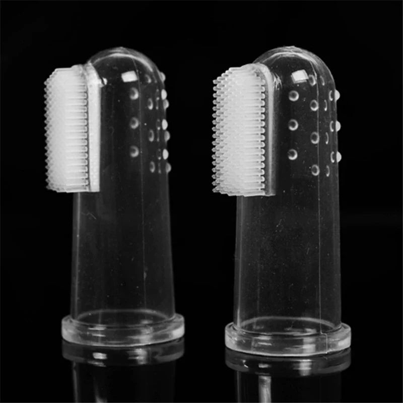 Super Soft Pet Finger Toothbrush Teddy Dog - MyPetDollar.com