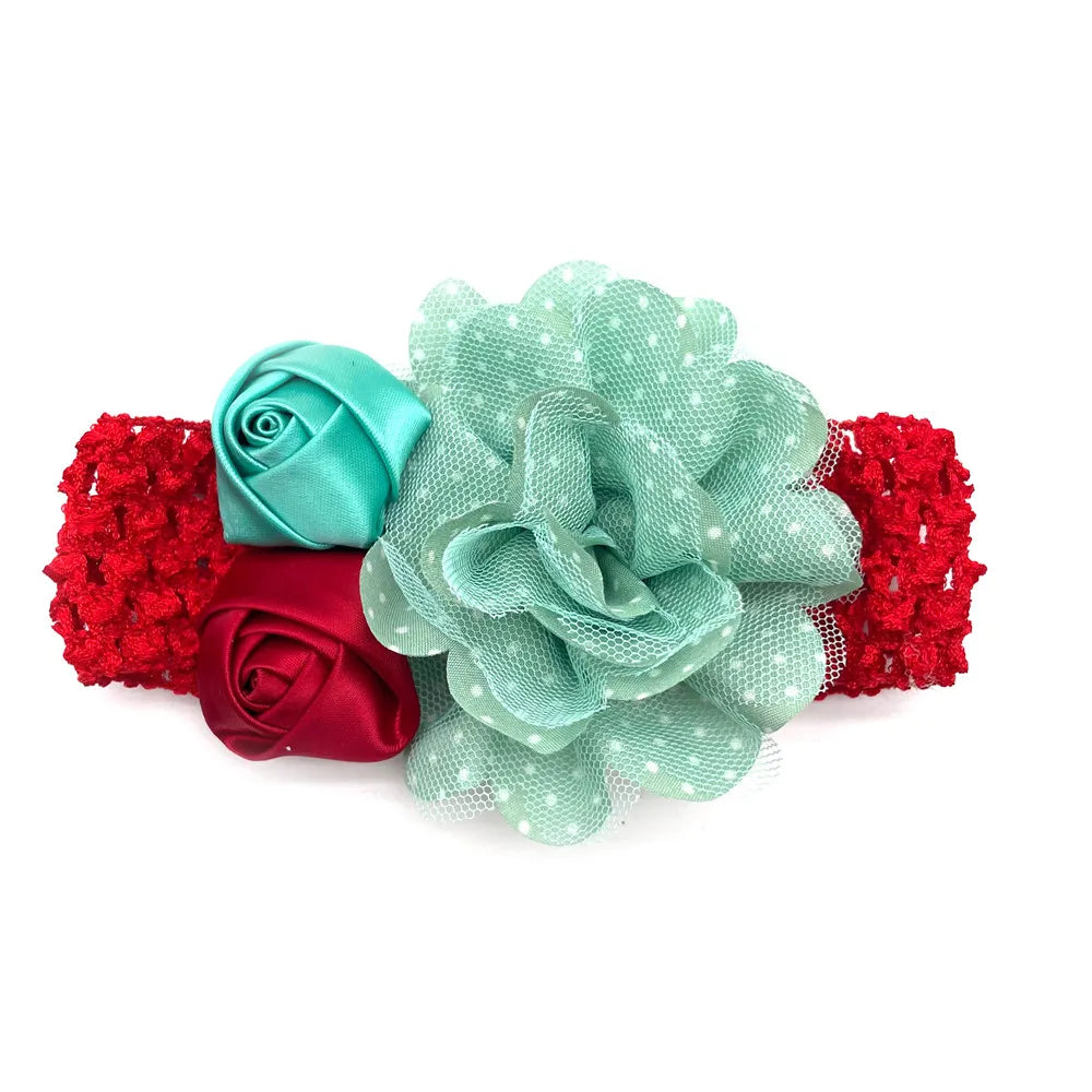 30/50Pcs Pet Dog Flowers Bowtie with Elastic - MyPetDollar.com