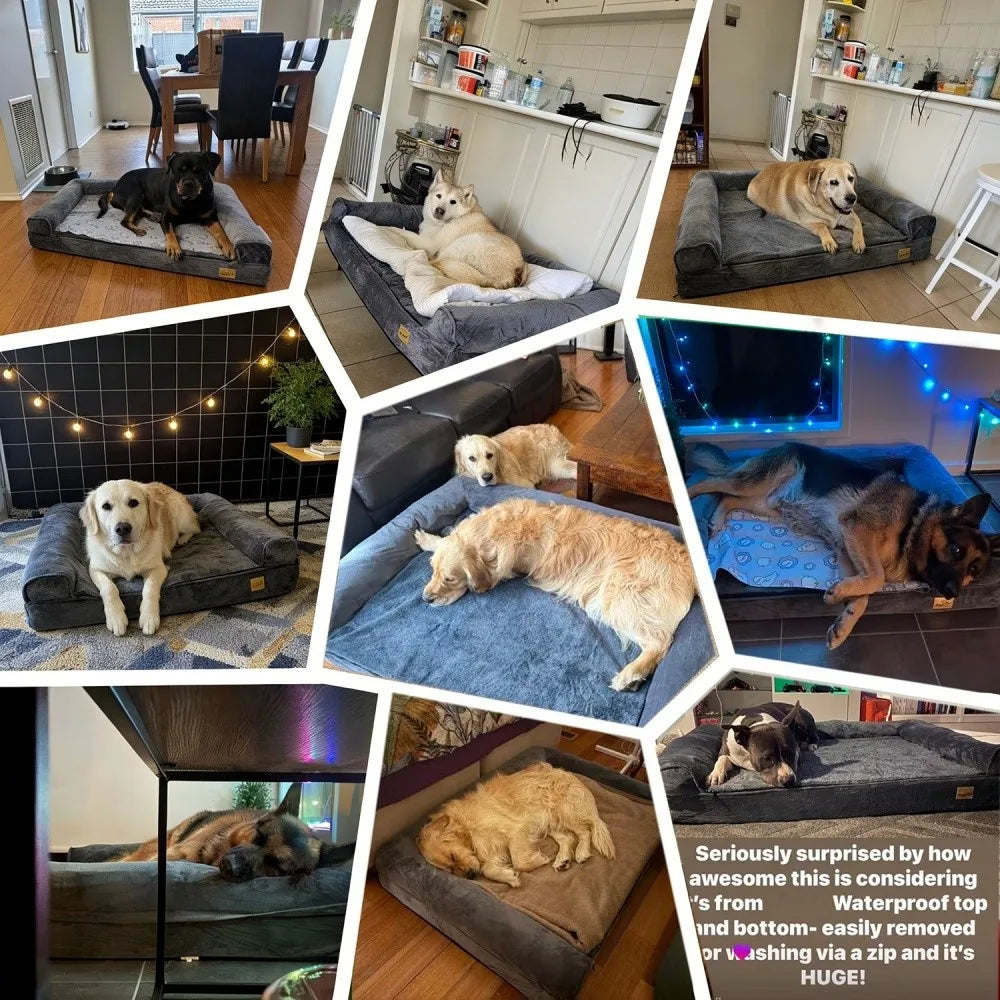 XXL XL Large Calming Dog Bed Orthopedic - MyPetDollar.com