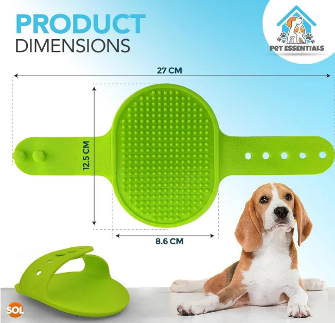 Multi‑Functional Pet Shower Brush Soft - MyPetDollar.com