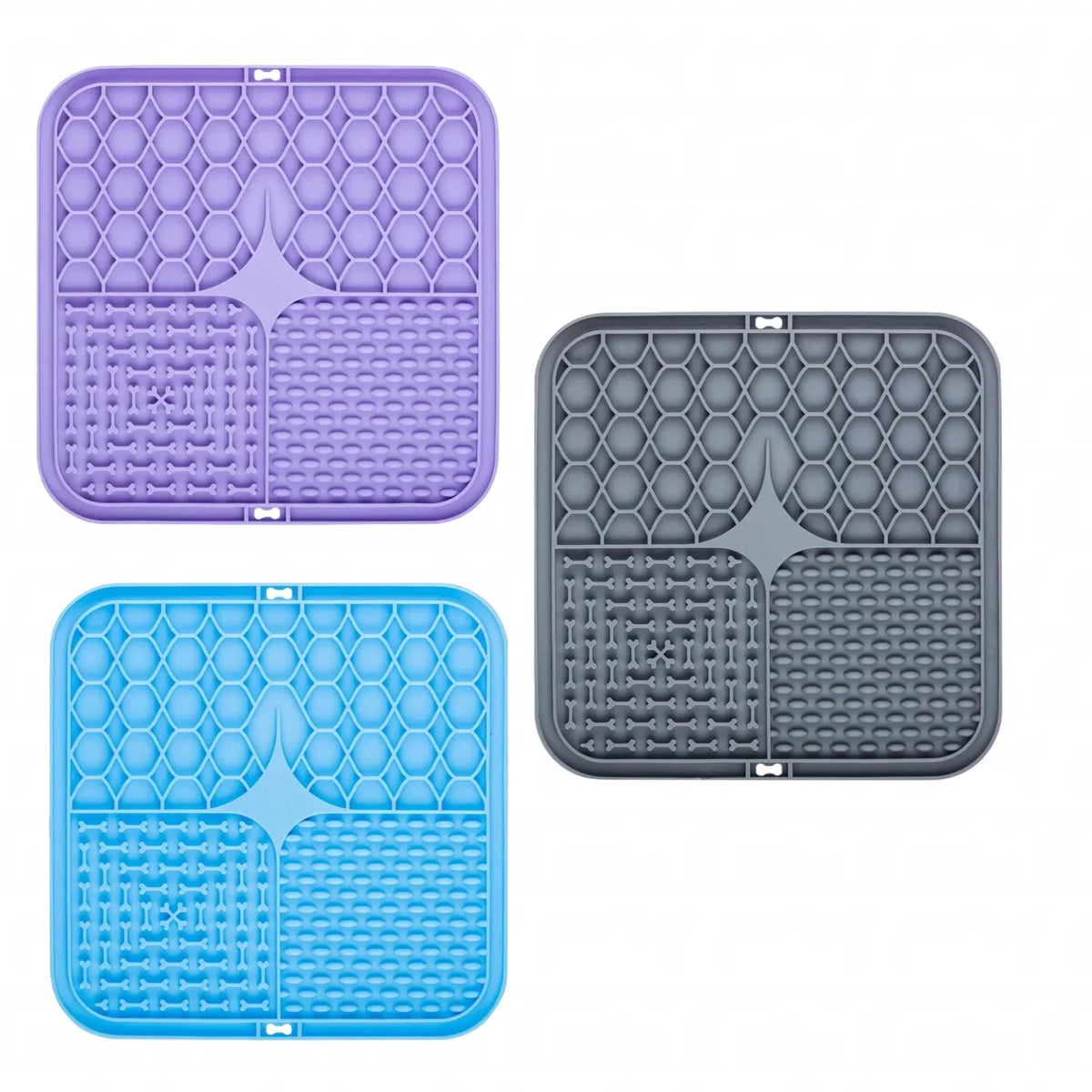 Pet Lick Silicone Pad Dogs Slow Food Plate – 15 Colors