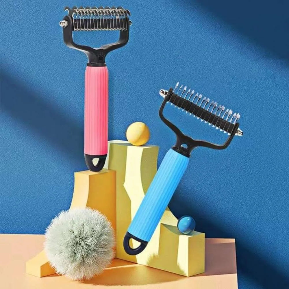 Dual Sided Stainless Steel Pet Grooming Comb - MyPetDollar.com