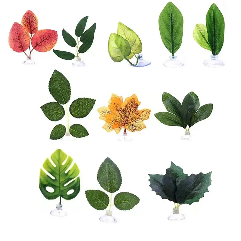1Pc Artificial Aquarium Leaf Plants - MyPetDollar.com