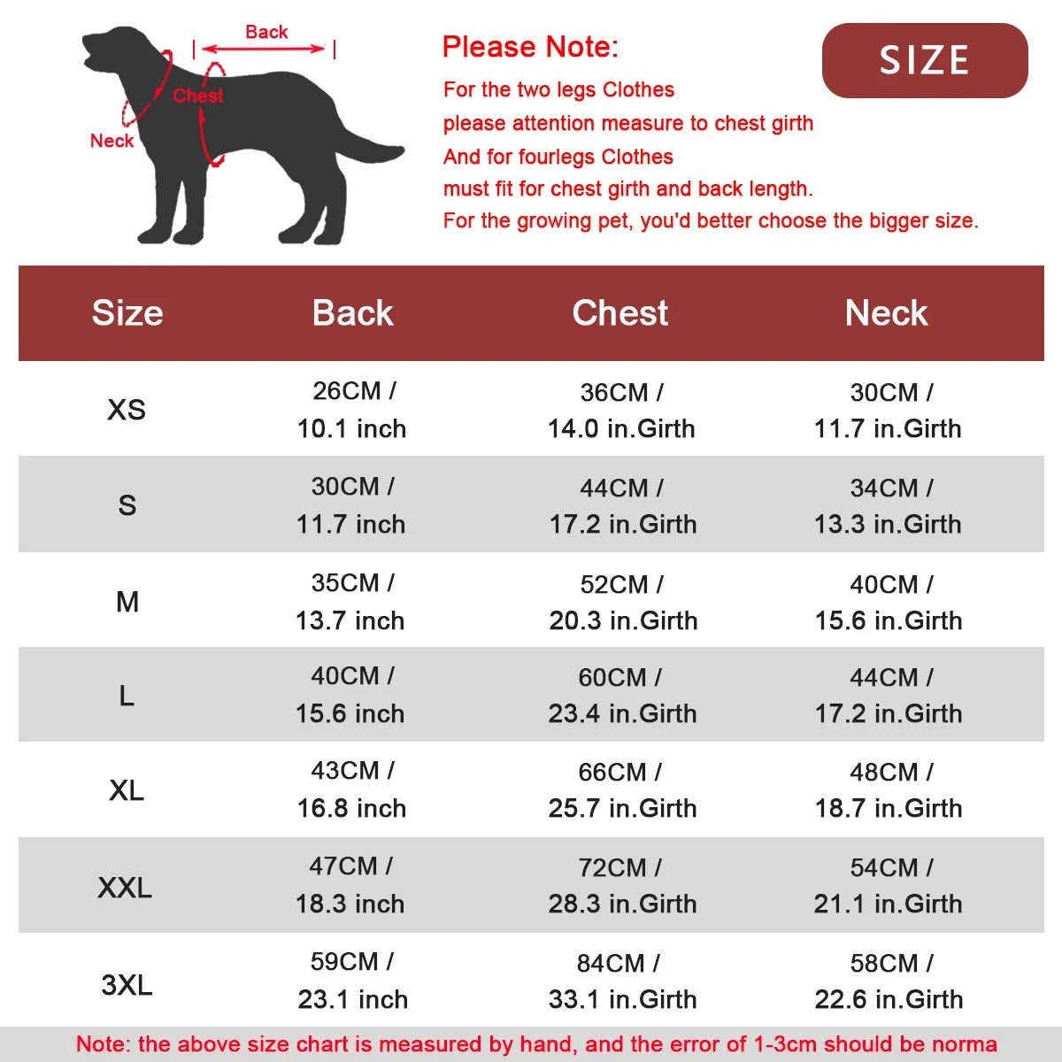 Winter Pet Coat Clothes for Dogs Winter - MyPetDollar.com
