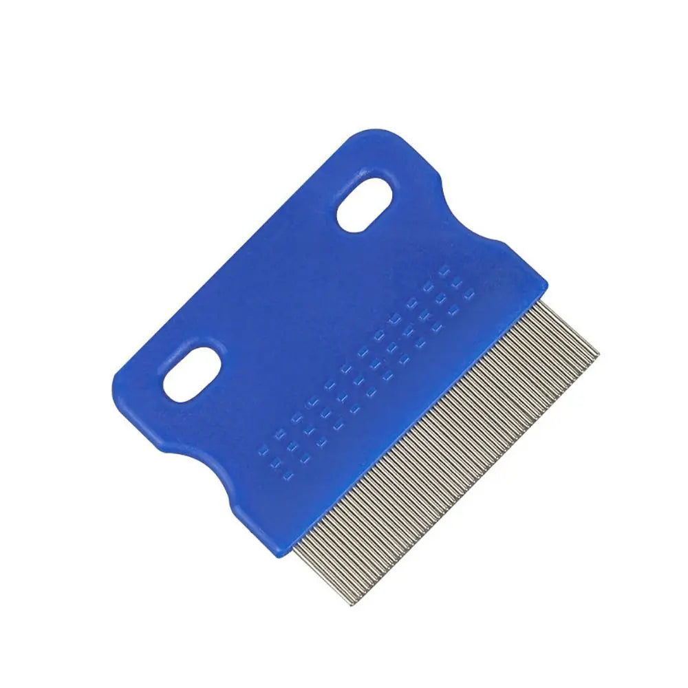 Fine Metal Teeth Pet Accessories for Cat & Dog Flea Rakes Hair – 5 Colors