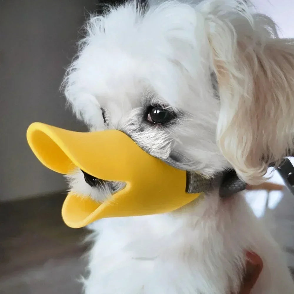 Dog Muzzle Silicone Duck Muzzle Mask for Pet - MyPetDollar.com