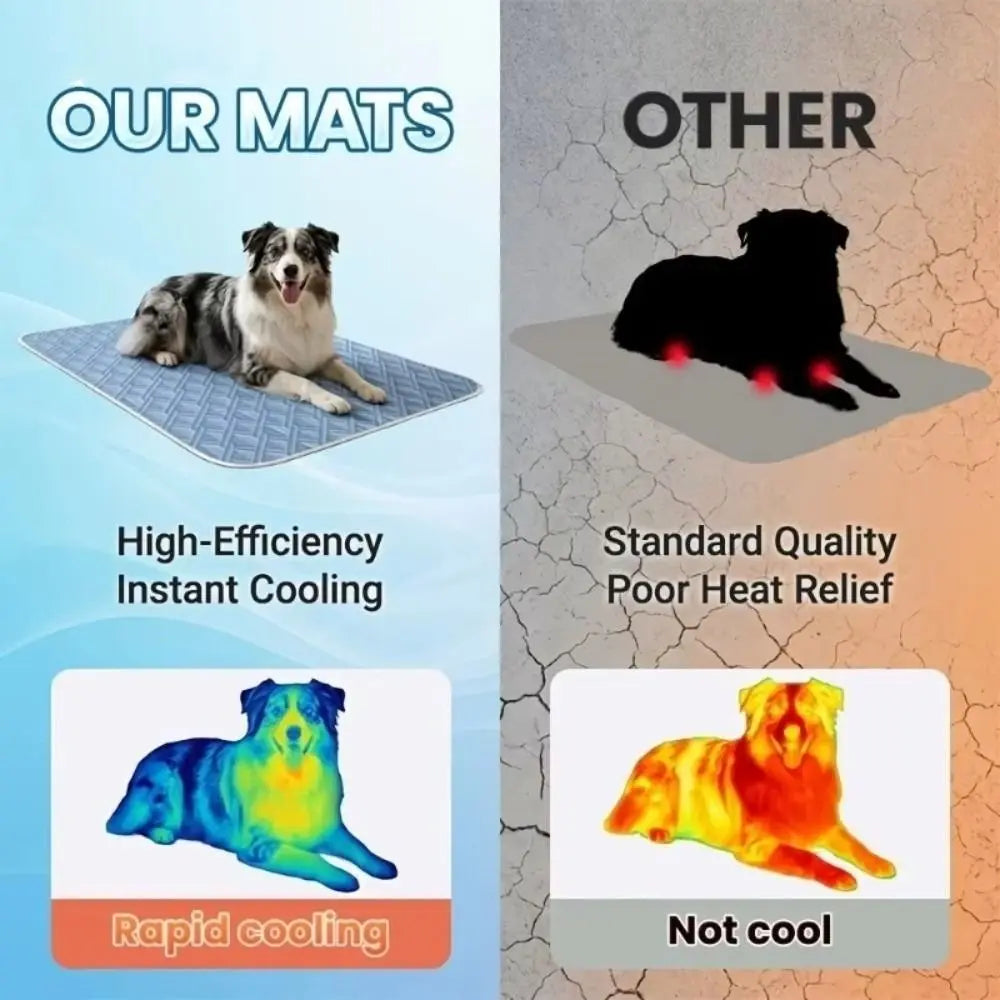 New Summer Dog Cooling Mat Comfortable Ice - MyPetDollar.com