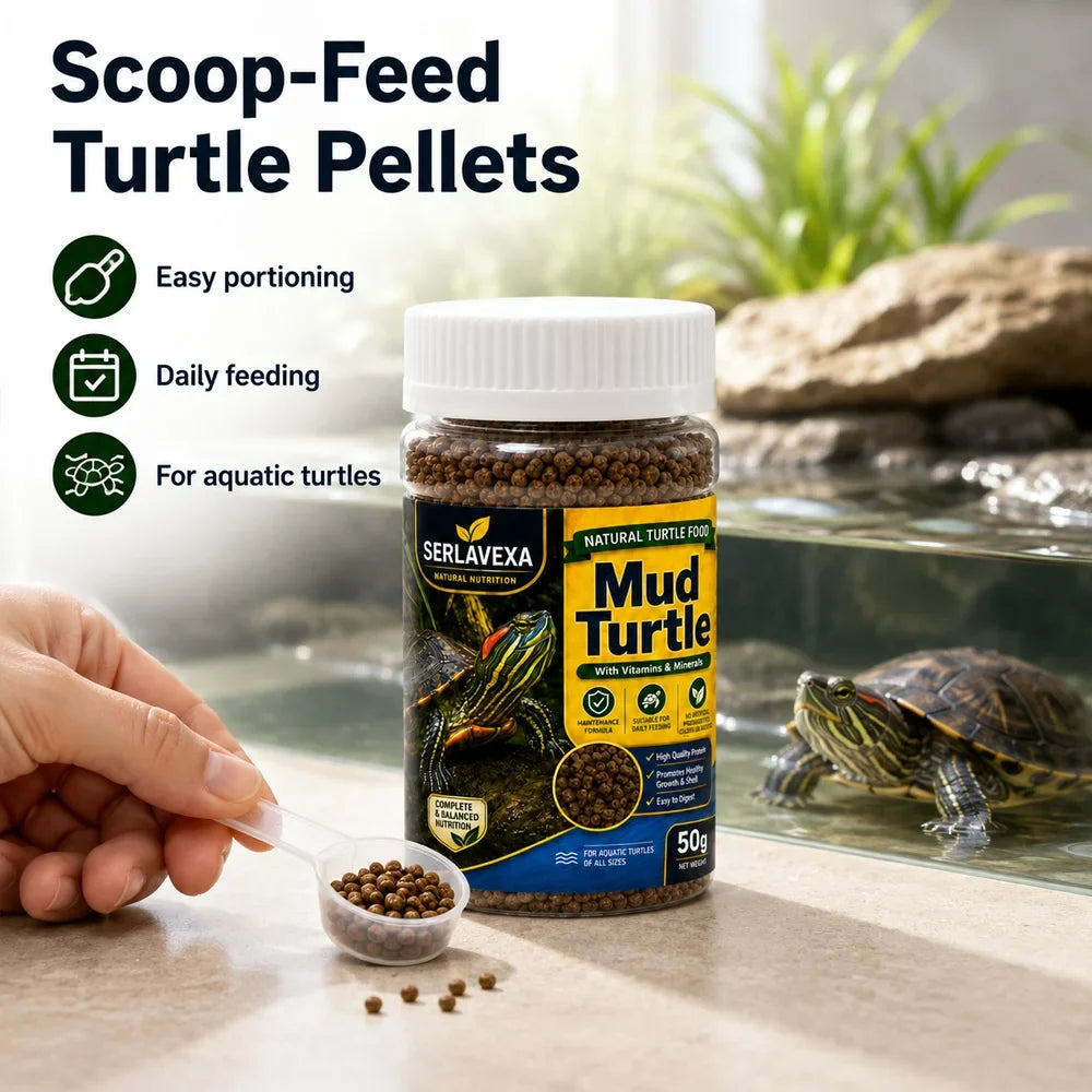 SERLAVEXA 4PCS Turtle Care Set Mud Turtle - MyPetDollar.com